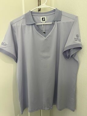 Swell Lavender Short-Sleeve V-Neck Polo